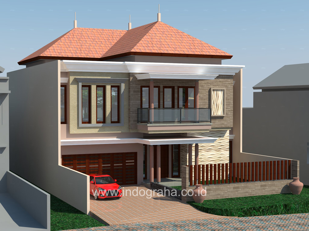  Desain  Rumah  2  Lantai  Di  Belakang  gambar desain  rumah  