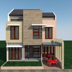 Gambar Rumah Modern minimalis villa nusa indah