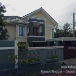 Renovasi rumah tinggal minimalis tingkat 2 terbaru di depok maharaja