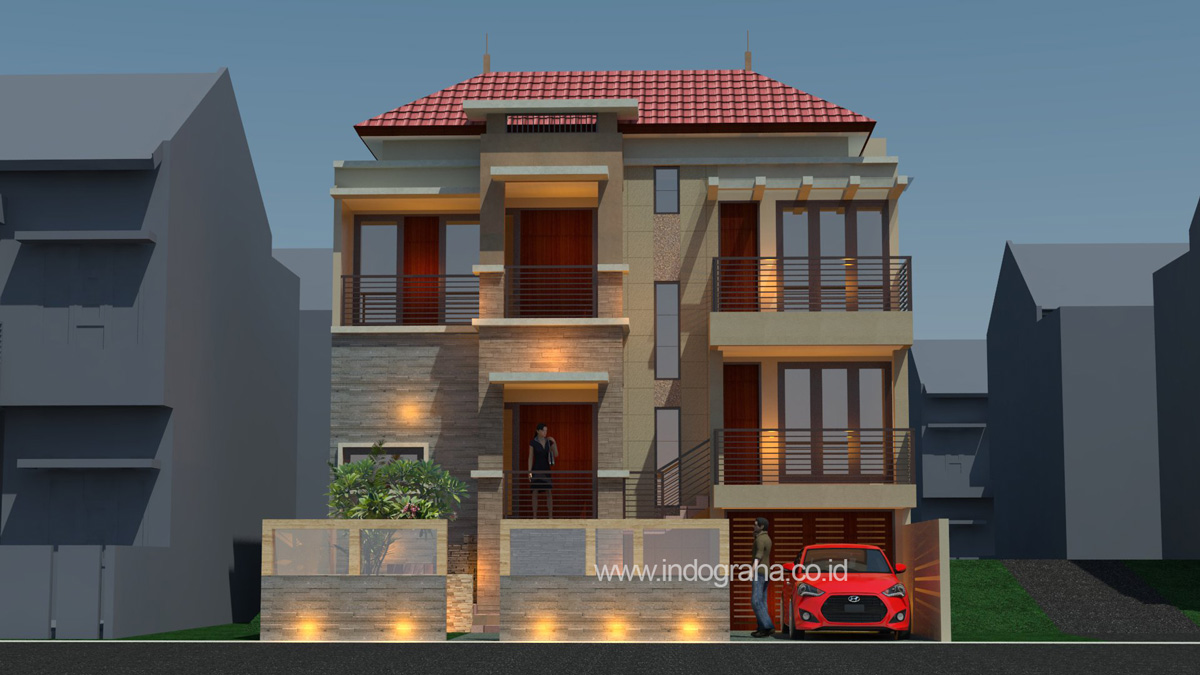 Desain Rumah Minimalis 25 Lantai Di Cibubur Jakarta Timur