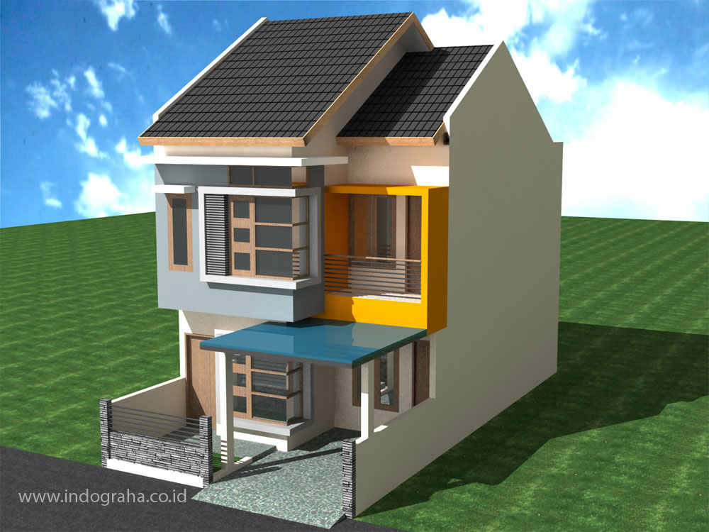 Desain  arsitek rumah  minimalis  tingkat  2 terbaru di 