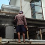 Pembuatan dag dan profil klasik area carport tebal 50 cm ruma depok maharaja