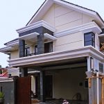 Renovasi rumah tinggal 2 lantai di perumahan depok maharaja