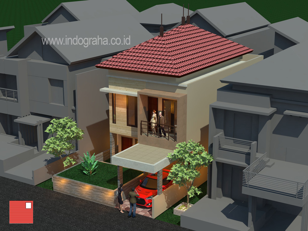 73 Gambar Rumah Tingkat Bagian Belakang HD