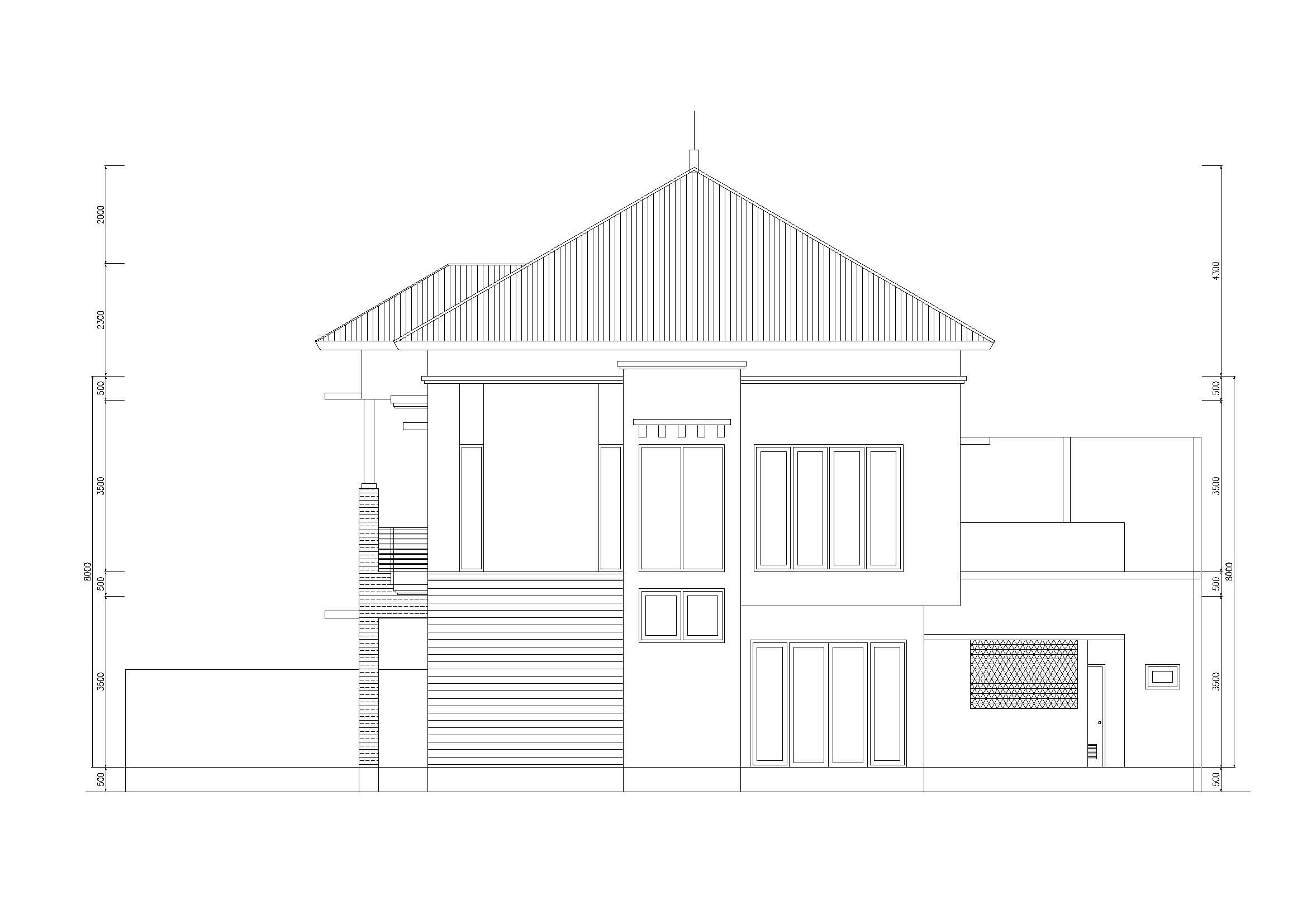 Desain arsitek rumah minimalis tingkat 2 di jagakarsa 