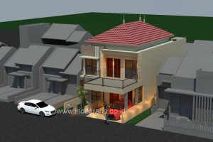 73 Gambar Rumah Tingkat Bagian Belakang HD